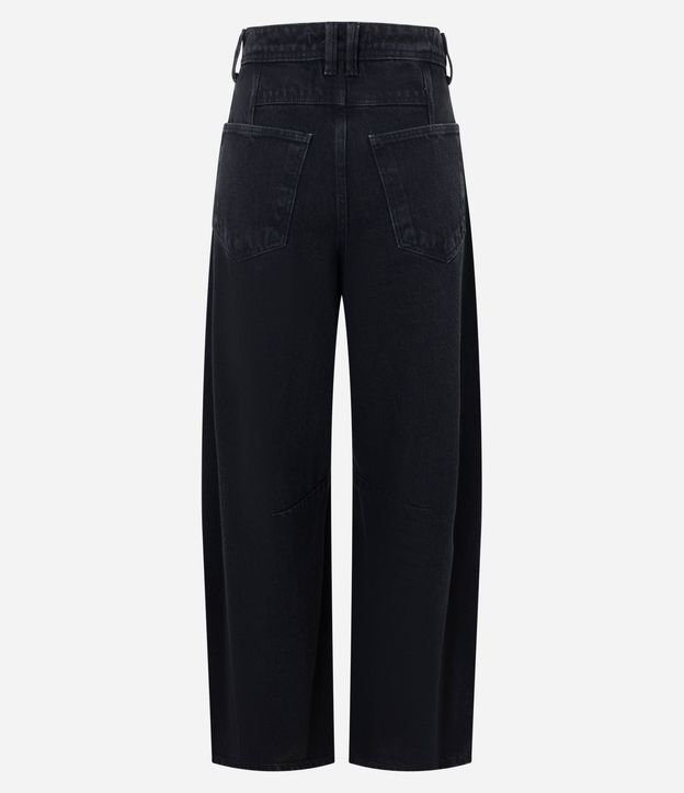Pantalón Barrel en Jeans Marmorizado 6