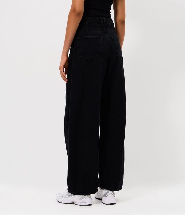 Pantalón Barrel en Jeans Marmorizado 4