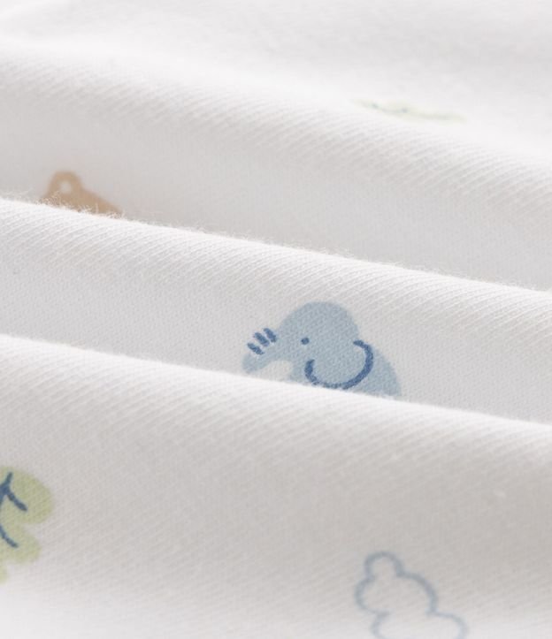 Pantalón Infantil Legging con Estampa Fullprint Mini Icones – Talle 0 a 18 Meses 4