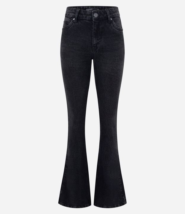 Pantalón Bootcut en Jeans con Cintura Baja 5