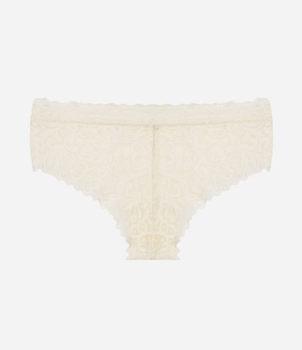 Bombacha Calzon en Encaje Floral con Transparencia 6