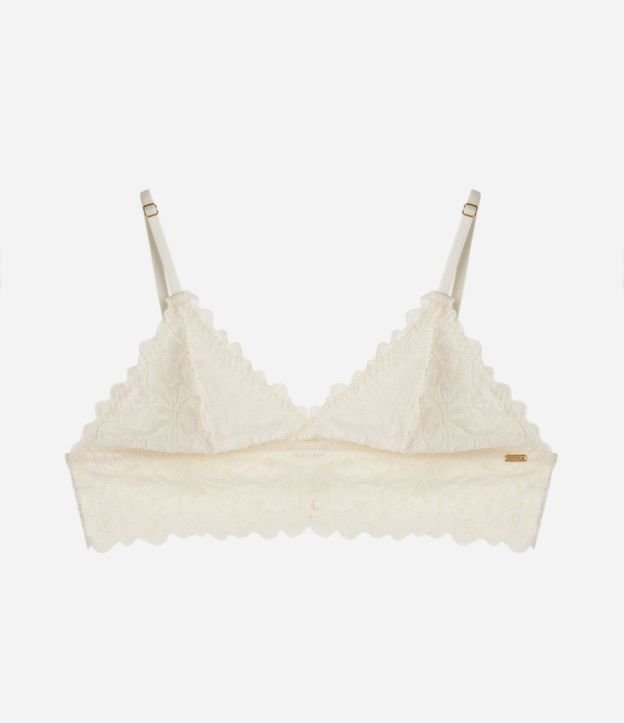 Soutien Top en Encaje Floral con Breteles Ajustables 6