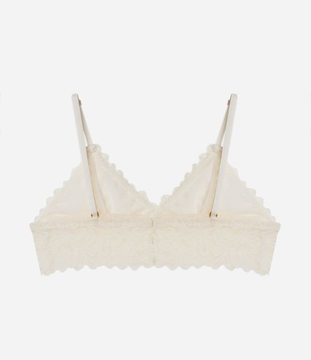 Soutien Top en Encaje Floral con Breteles Ajustables 7