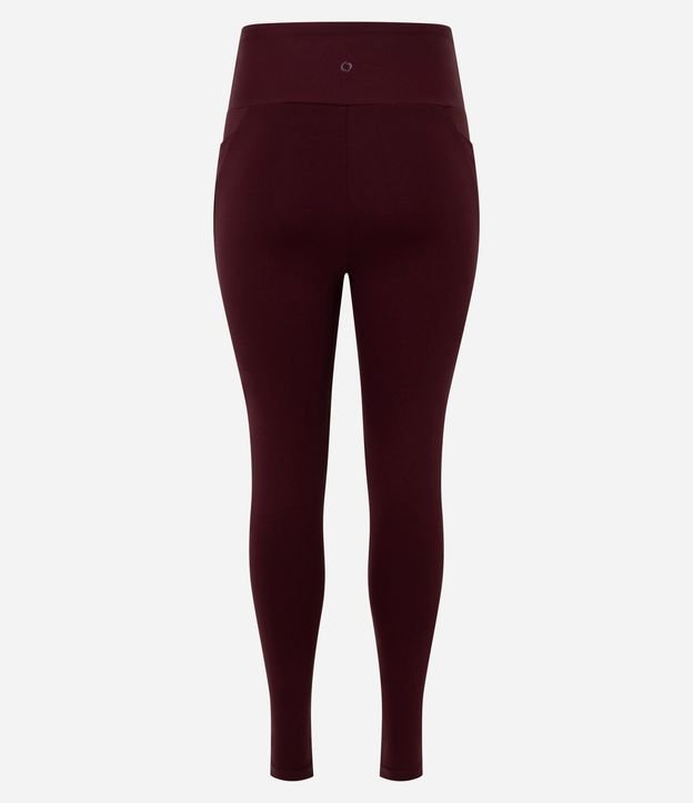 Pantalón Legging Deportiva en Microfibra con Bolsillo Canelado 7