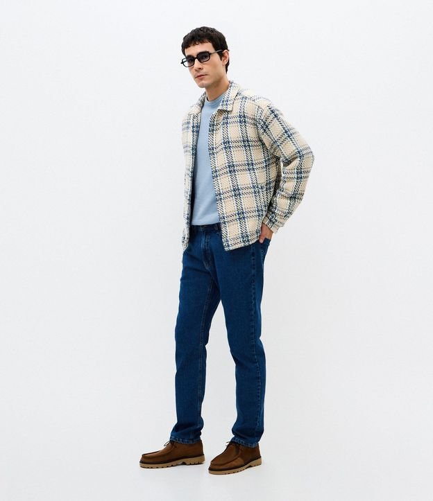 Pantalón de Jean Slim con Bolsillos Funcionales