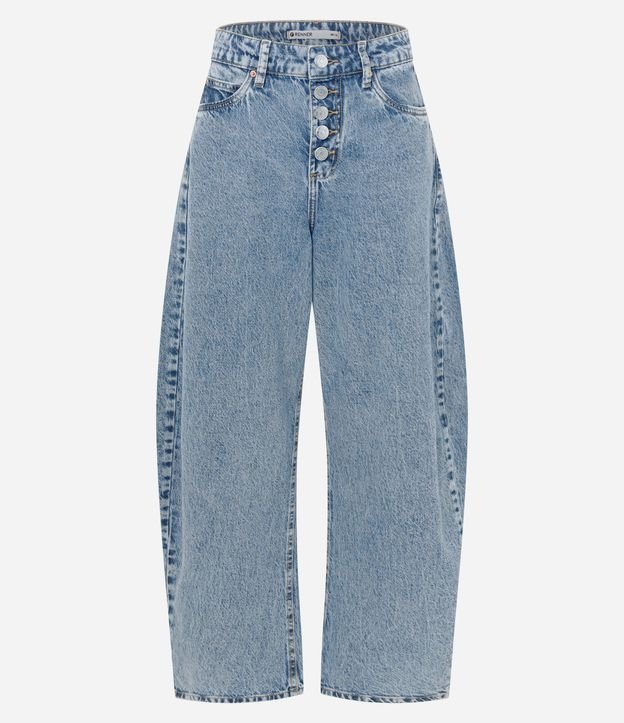 Pantalón Baggy Balloon en Jeans con Cintura Mediana 5