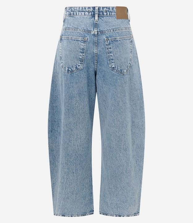 Pantalón Baggy Balloon en Jeans con Cintura Mediana 6
