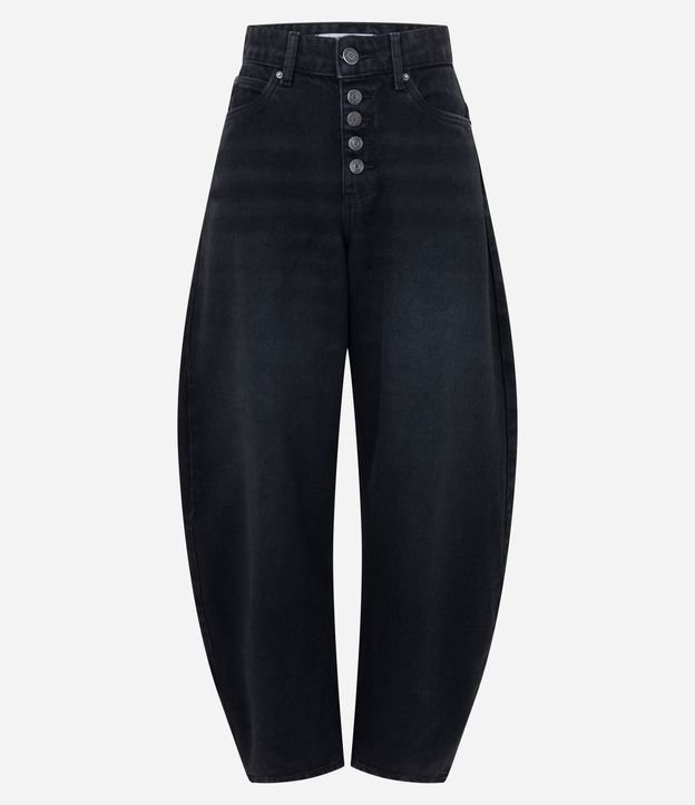 Pantalón Baggy Balloon en Jeans con Cintura Mediana 5