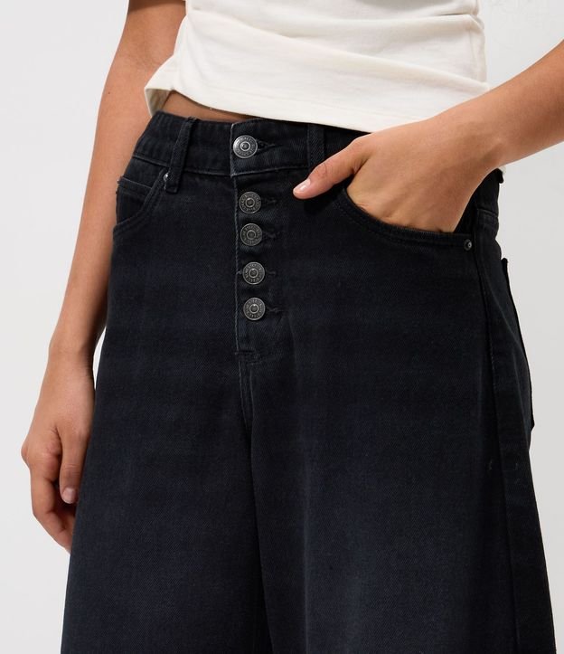 Pantalón Baggy Balloon en Jeans con Cintura Mediana 3