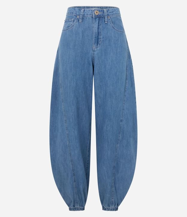 Pantalón Aladim en Jeans con Cintura Mediana 5