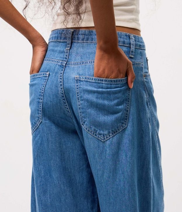 Pantalón Aladim en Jeans con Cintura Mediana 4