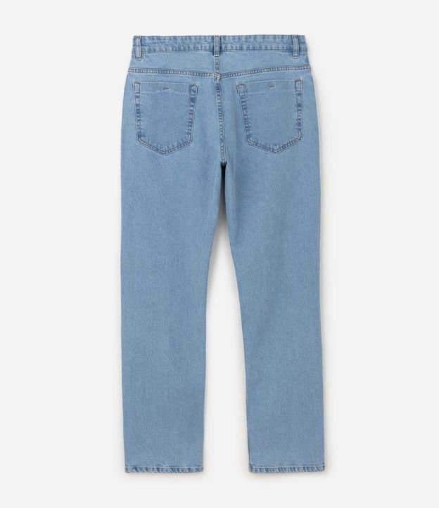 Pantalón Recto en Jeans con Bolsillos Funcionales 4