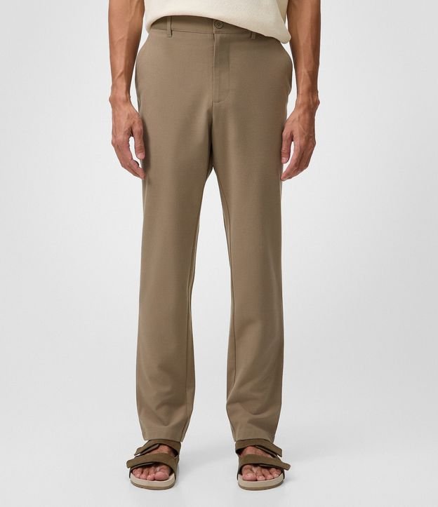 Pantalón Slim con Cintura Elástica y Bolsillos 2