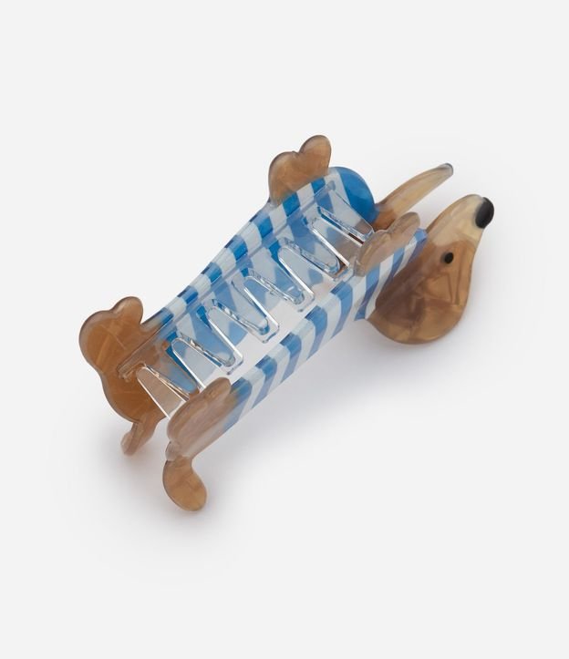 Pinza para el Pelo con Formato de Perro Salsicha 2