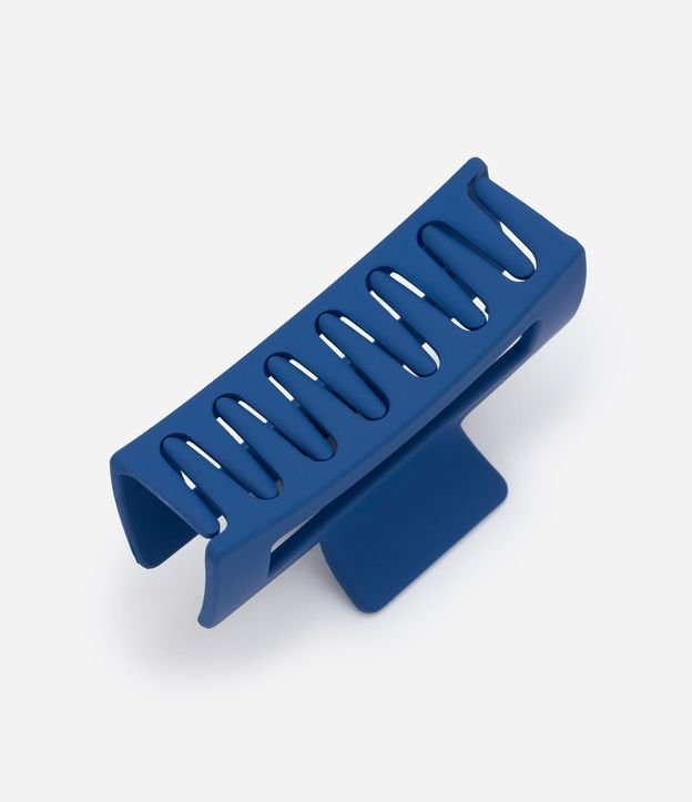 Pinza para el Pelo Ahuecada en Material de Goma Rectangular 2