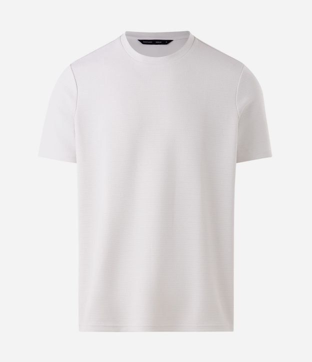 Remera Slim con Textura