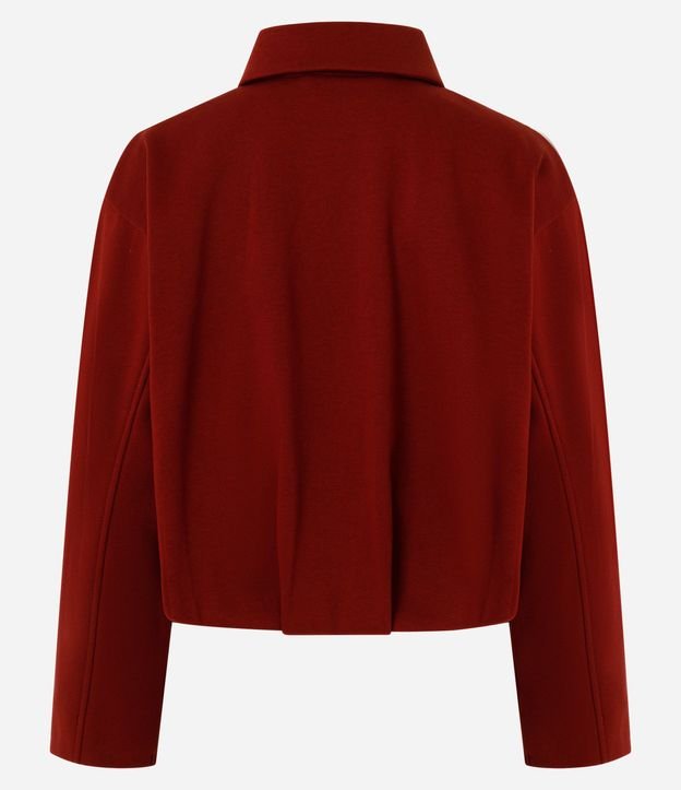 Campera Baloné Corta en Algodón con Felpa 6