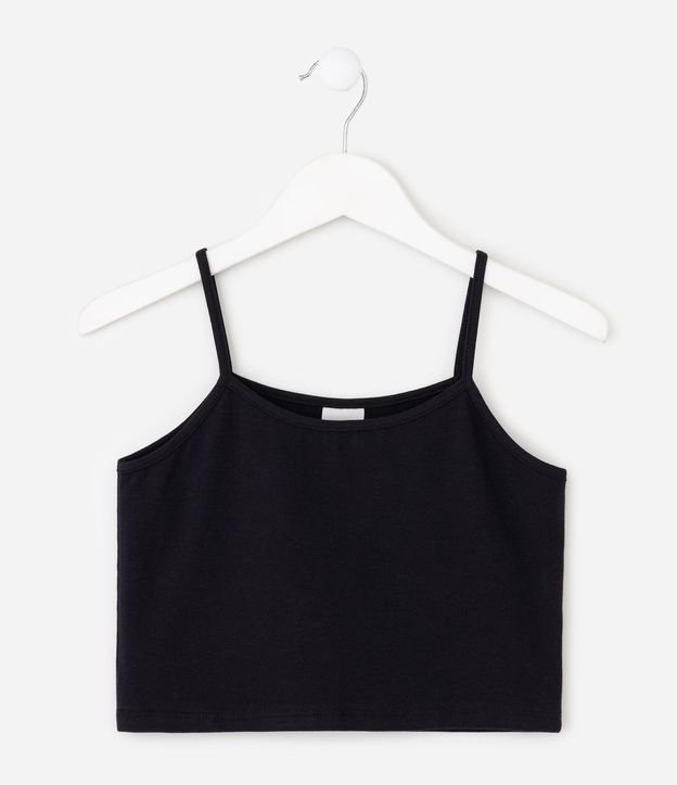 Blusa Infantil Manga Larga en Tule con Musculosa Interna – Talle 7 a 16 años 3