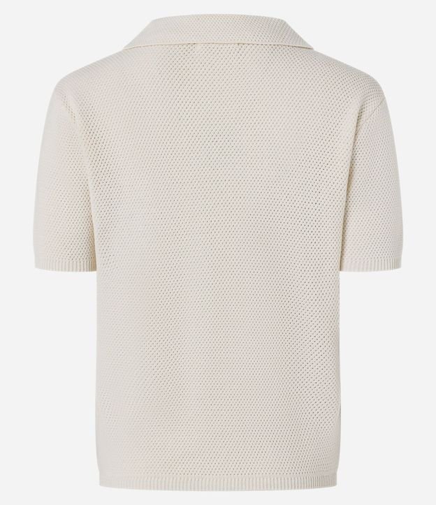 Blusa Regular en Punto con Bolsillo Delantero 6