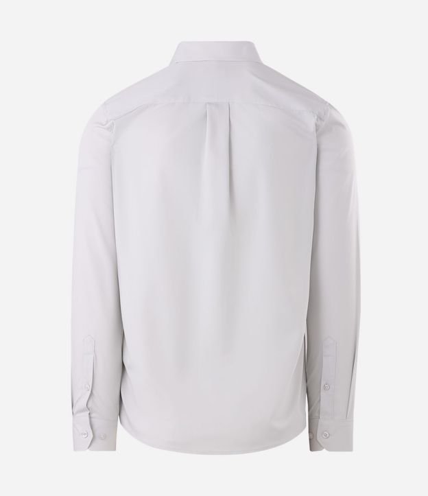 Camisa Slim en Tejido de Bambú Básica 6