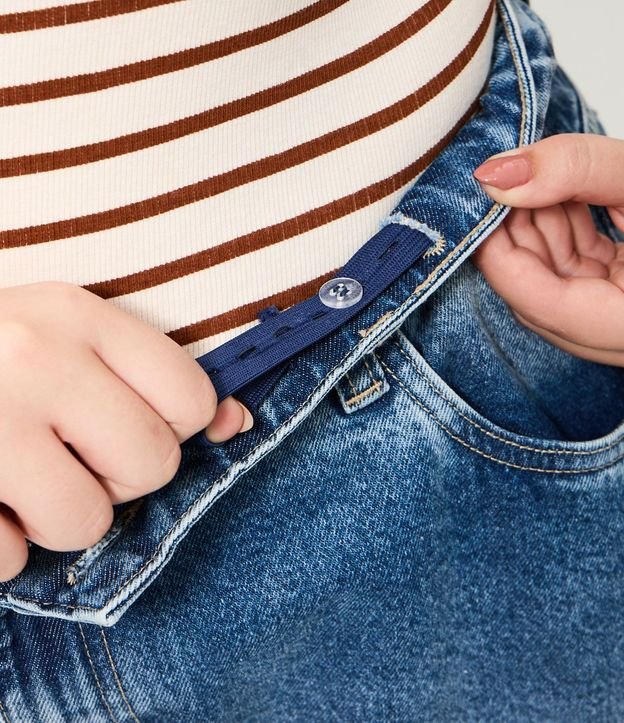 Pantalón de Jean Barrel con Pences Curve & Plus Size 4