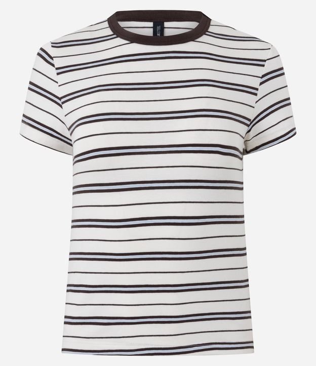 Blusa Rayada en Algodón 5