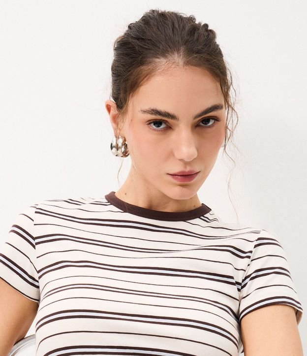 Blusa Rayada en Algodón 3