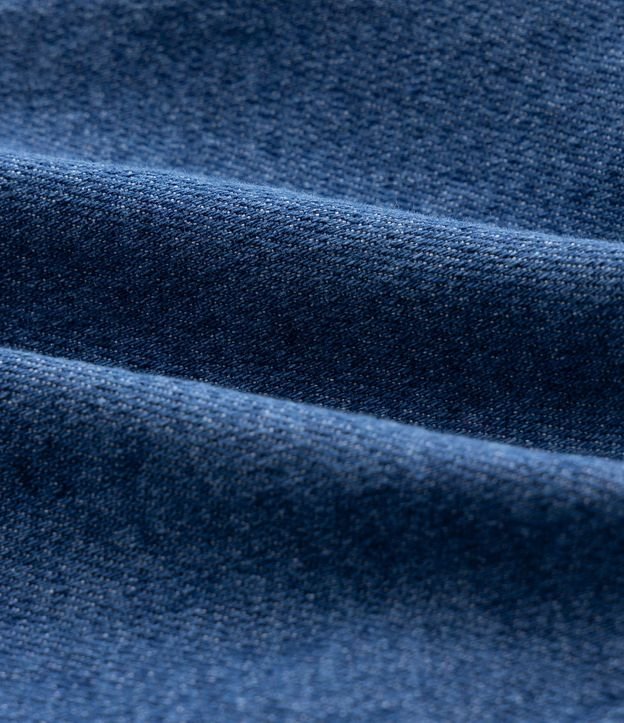 Bermuda Bebé en Jeans con Bordado de Perro en el Bajo – Talle 0 a 18 Meses 4