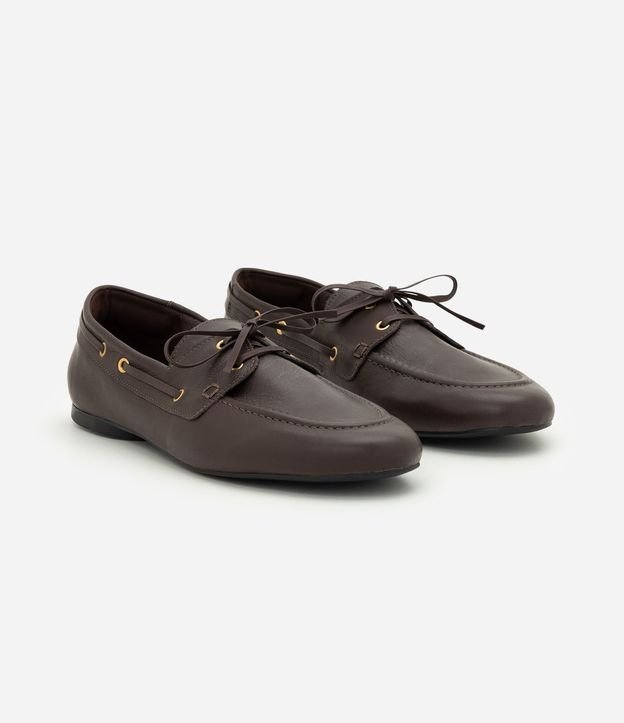 Mocasín Dockside en Cuero con Lazo Delantero 2