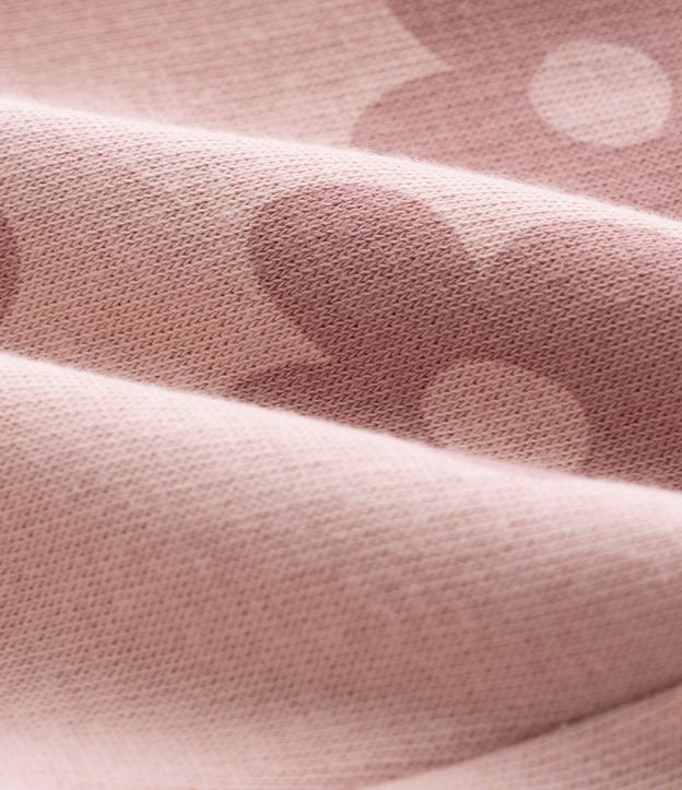 Pantalón Infantil Jogger en Algodón con Estampa Floral – Talle 1 a 6 años 4