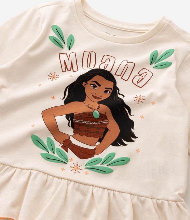 Pijama Infantil con Estampado Moana y Fullprint Floral – Talle 2 a 6 años 5