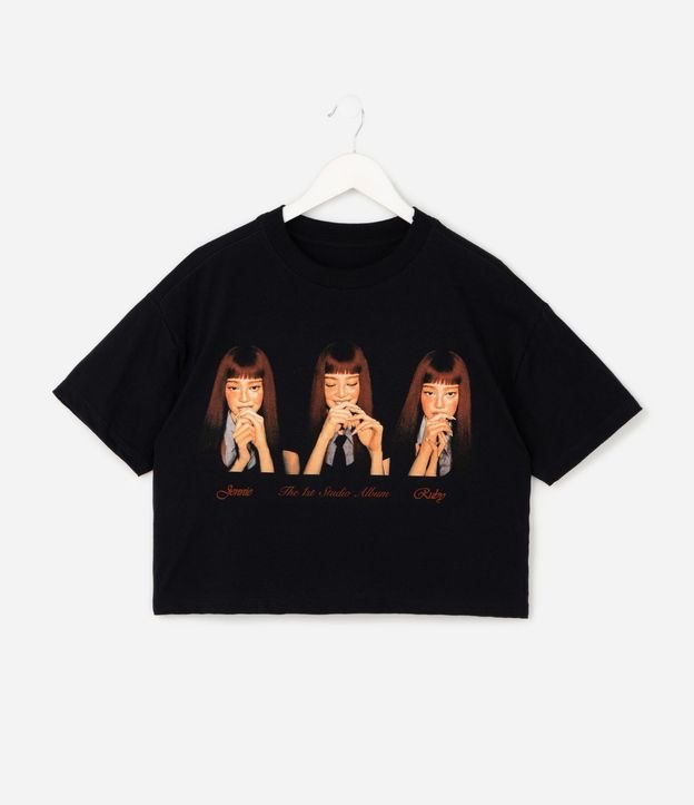 Remera Infantil Overboxy con Estampa Jennie – Talle 5 a 16 años 2