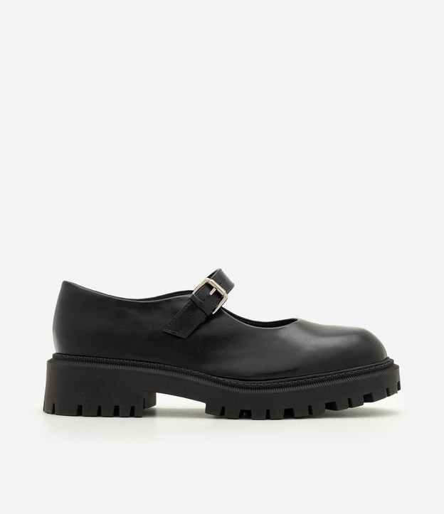 Zapato Mary Jane en PU con Suela track