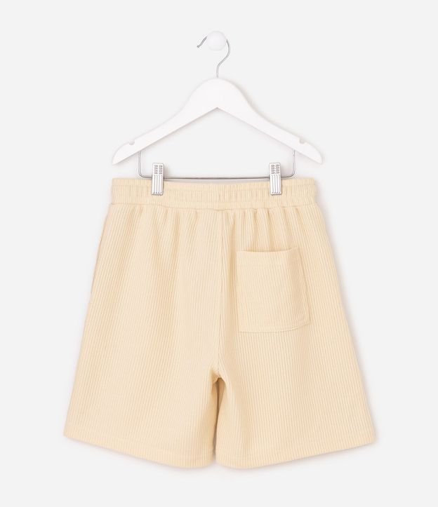 Bermuda Infantil Texturizado con Bolsillo - Talle 5 a 14 años 4