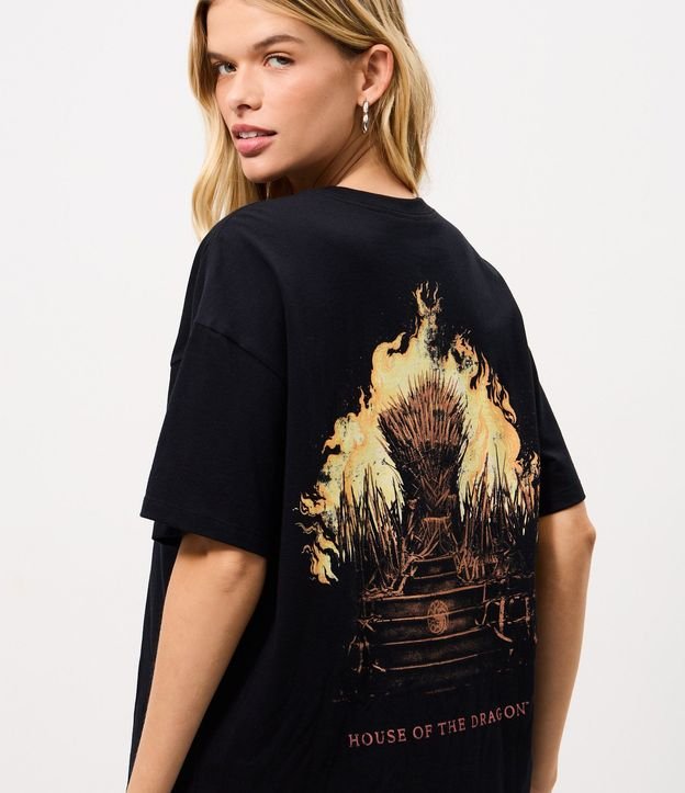 Remera en Algodón con Estampado House Of The Dragon 4
