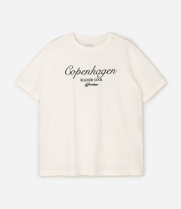 Blusa Alargada en Algodón con Bordado Copenhagen Curve & Plus Size 5