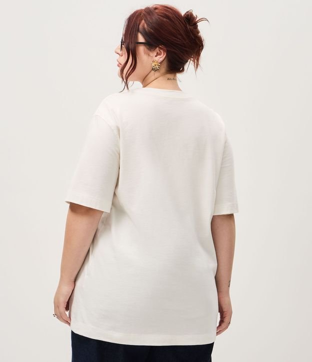 Blusa Alargada en Algodón con Bordado Copenhagen Curve & Plus Size 4