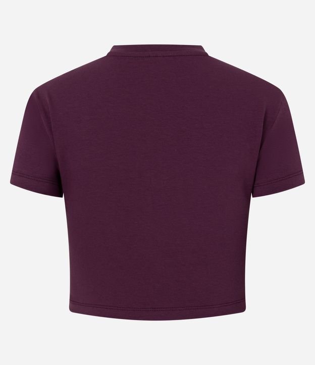 Blusa Cropped Manga Corta en Cotton 3