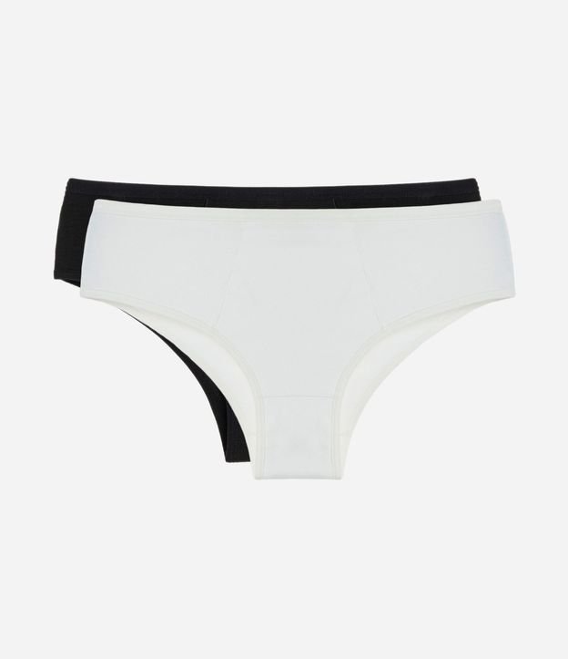 Kit 02 Bombachas Bikini en Algodón