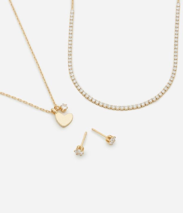 Conjunto de Collar Capas con Punto de Luz y Caravanas