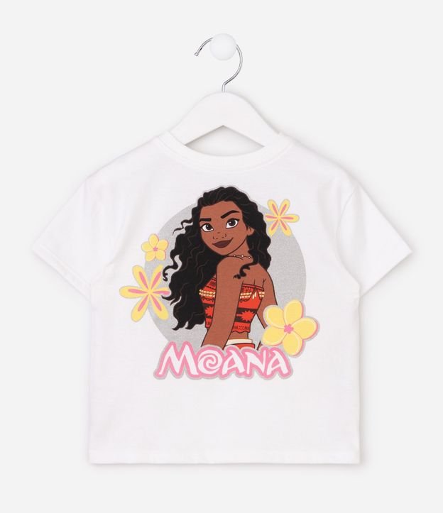 Remera Comfort Infantil con Estampa Moana Floral – Talle 1 a 14 años 3
