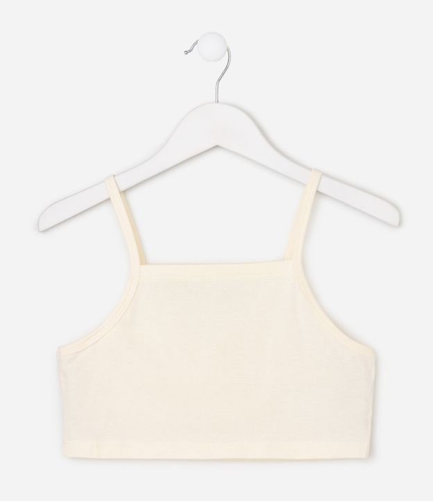 Blusa Infantil en Tule con Top Por Debajo - Talle 7 a 16 años 5