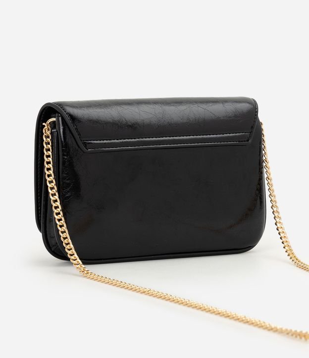 Cartera Transversal Pequeña en PU con Correa de Cadena 3