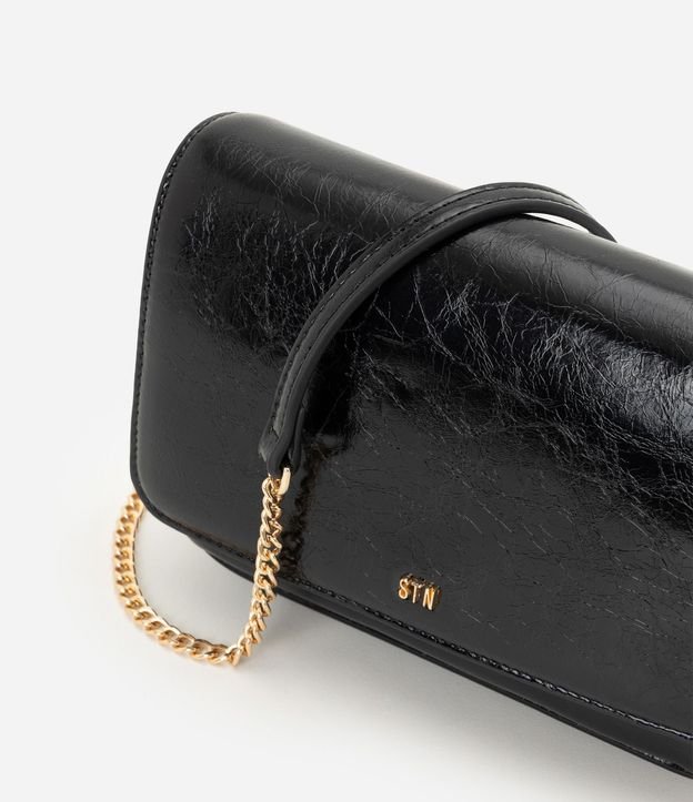 Cartera Transversal Pequeña en PU con Correa de Cadena 5