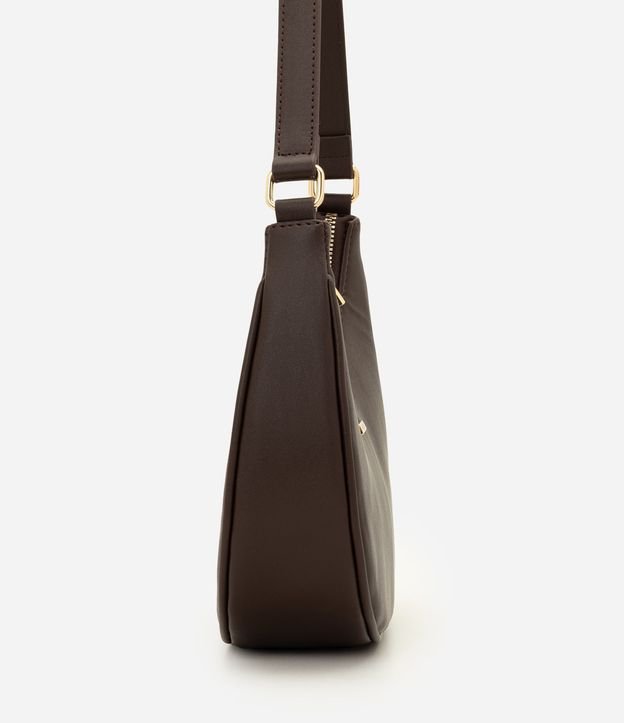 Cartera Baguette en PU con Metales Light Gold y Asa Ajustable 2
