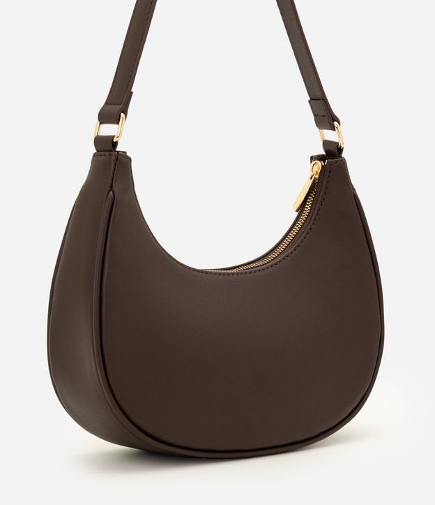 Cartera Baguette en PU con Metales Light Gold y Asa Ajustable 3