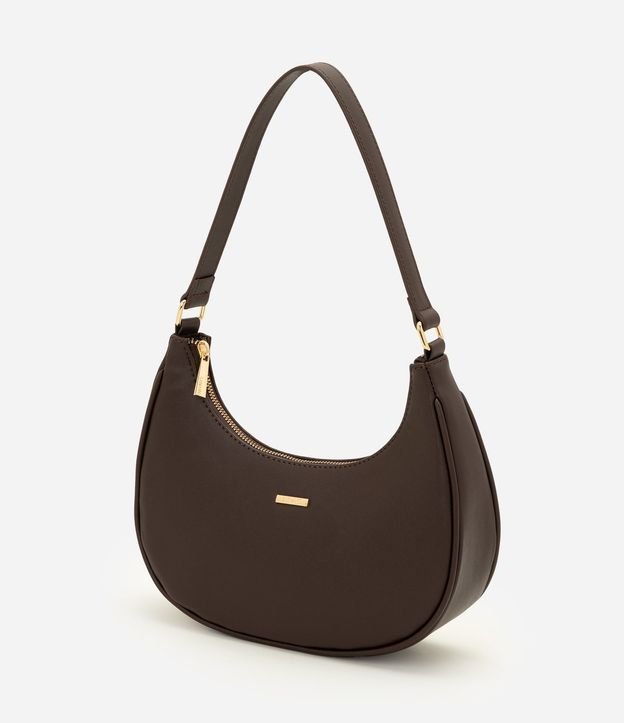 Cartera Baguette en PU con Metales Light Gold y Asa Ajustable 5