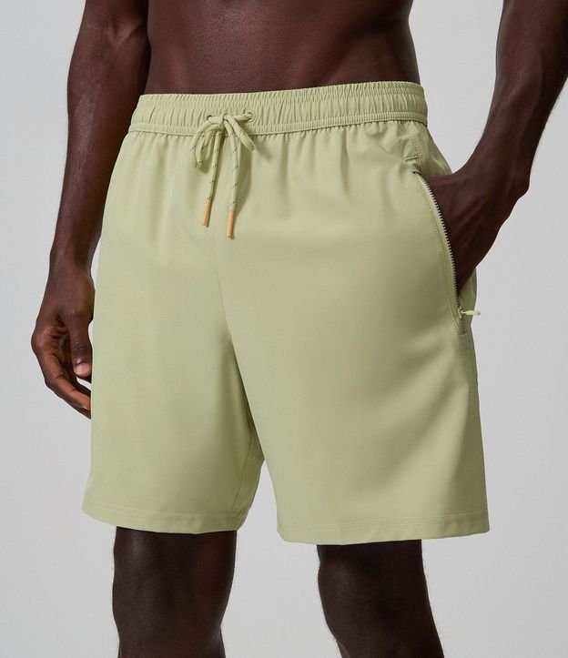 Bermuda Deportiva con Bloques de Color y Bolsillos con Cremallera 2