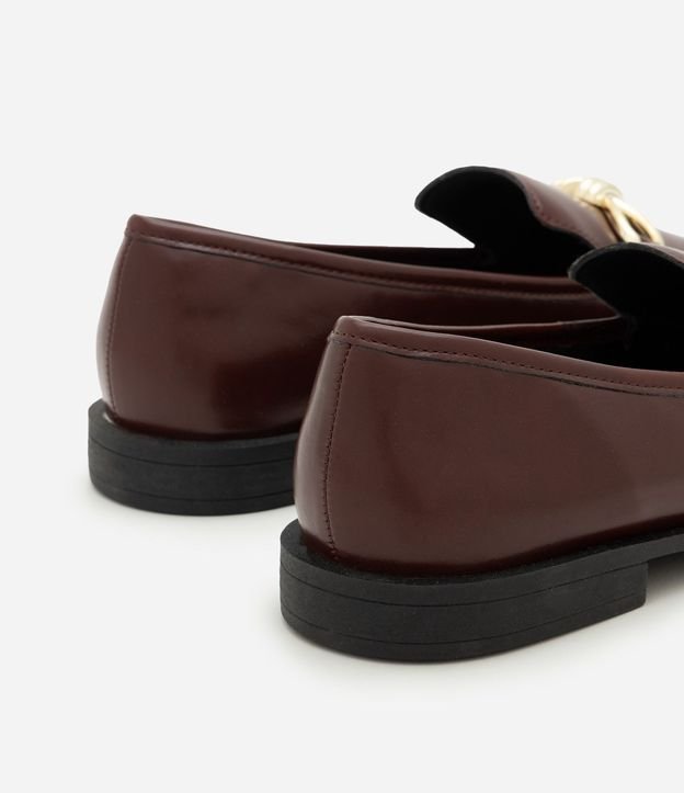 Zapato Mocasine en PU con Detalle Metálico 3