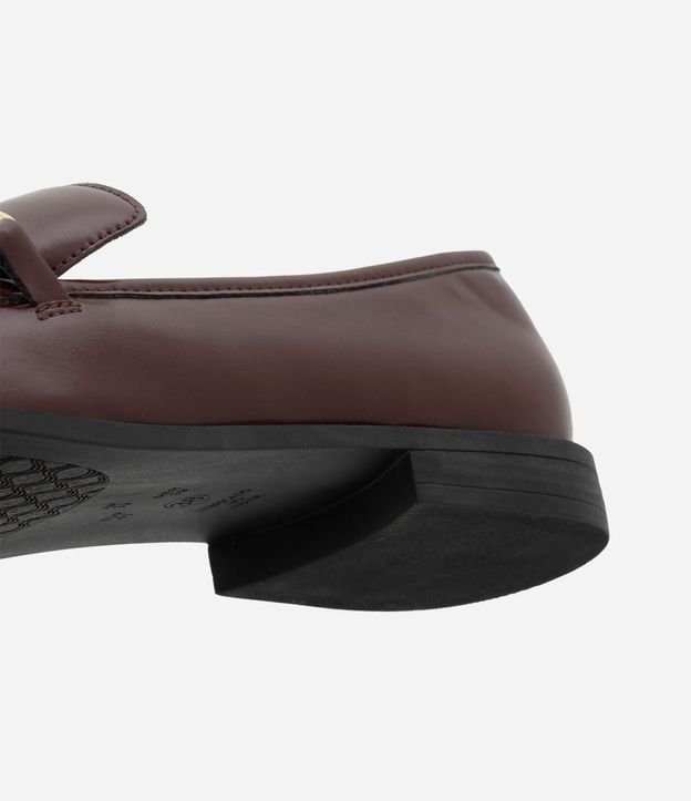 Zapato Mocasine en PU con Detalle Metálico 4